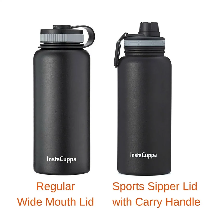 InstaCuppa Bottle Lids for InstaCuppa Thermos Bottles only, 6 Variants Available - Accessory