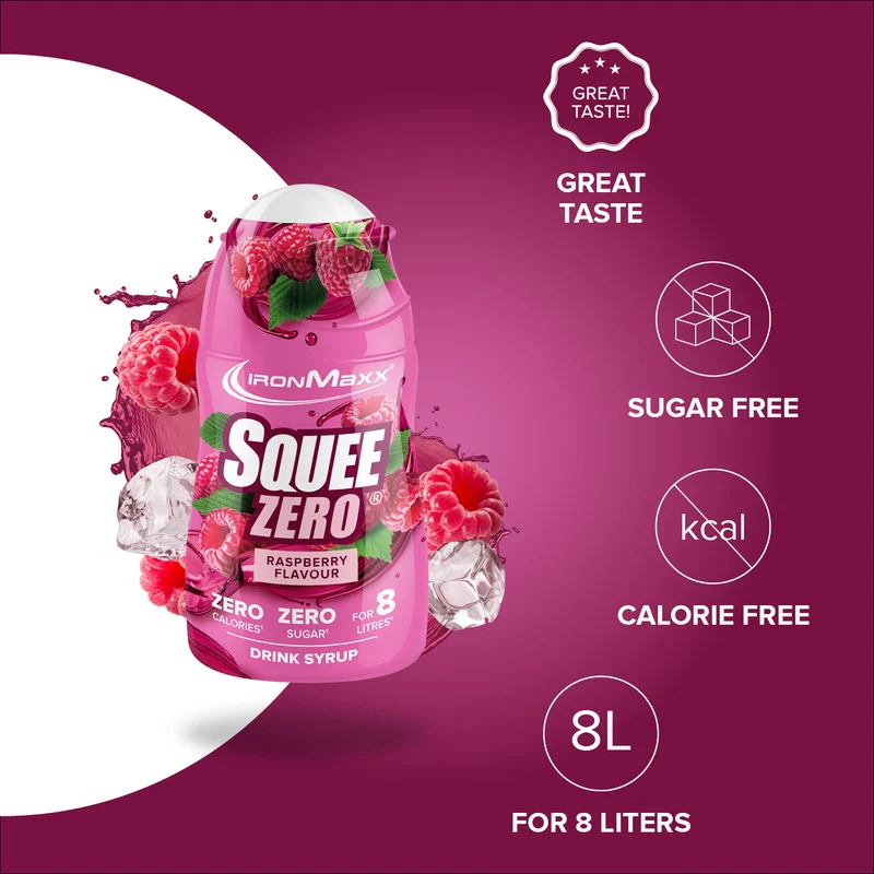SqueeZero (65ml) - Raspberry