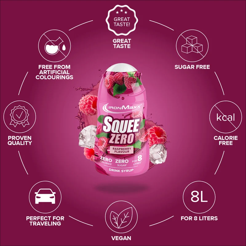 SqueeZero (65ml) - Raspberry