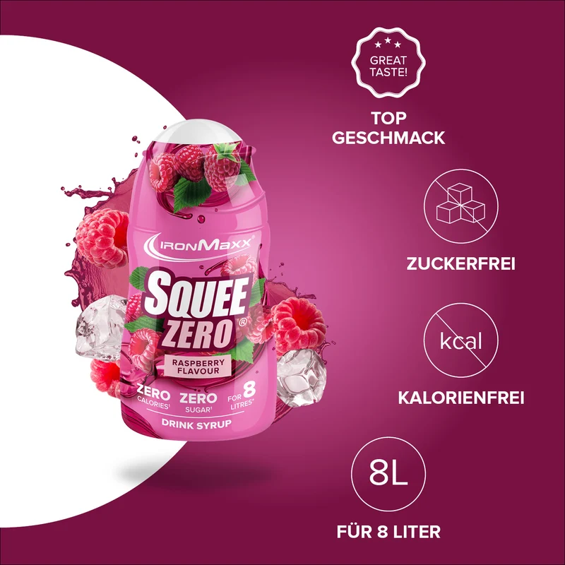 SqueeZero (65ml) - Raspberry