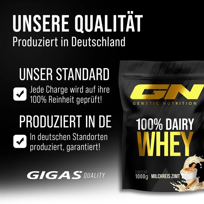 100% Dairy Whey Protein 1Kg