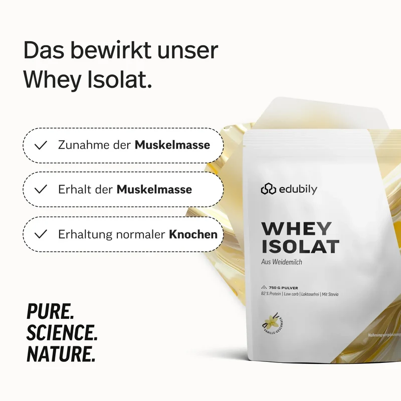 Whey-Isolat Pulver aus Weidemilch
