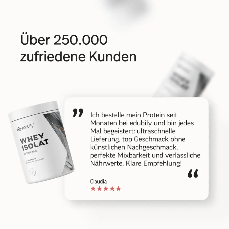 Whey-Isolat Pulver aus Weidemilch