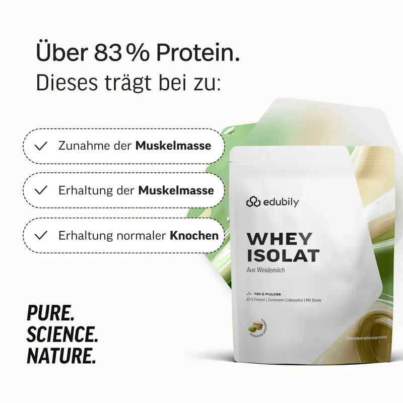 Whey-Isolat Pulver aus Weidemilch