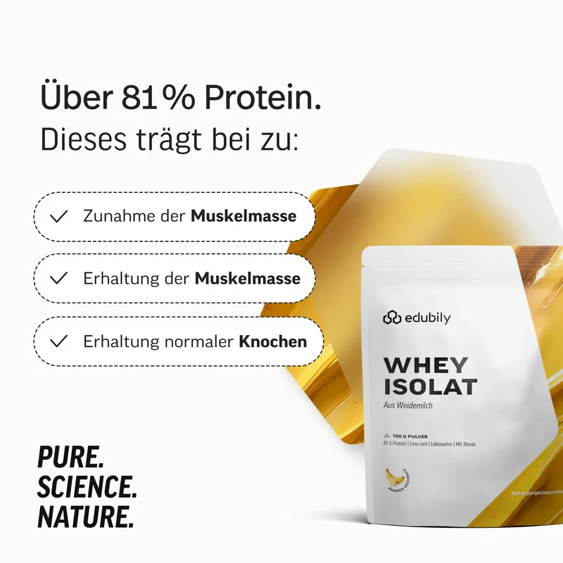 Whey-Isolat Pulver aus Weidemilch
