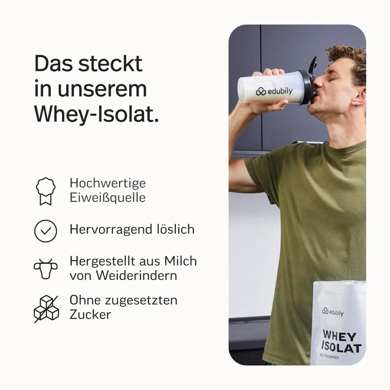 Whey-Isolat Pulver aus Weidemilch
