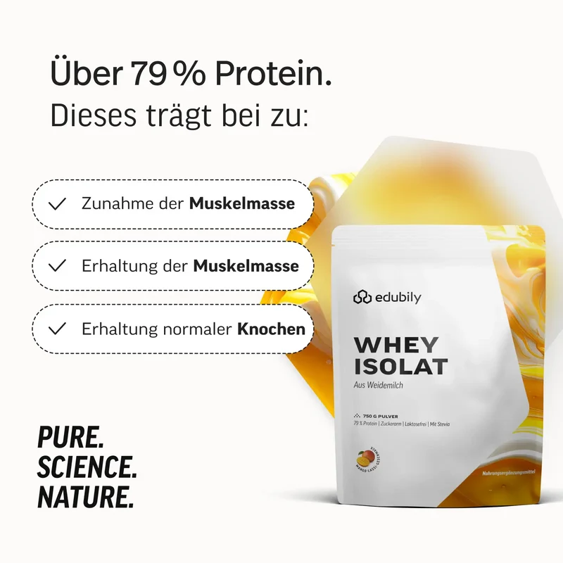 Whey-Isolat Pulver aus Weidemilch