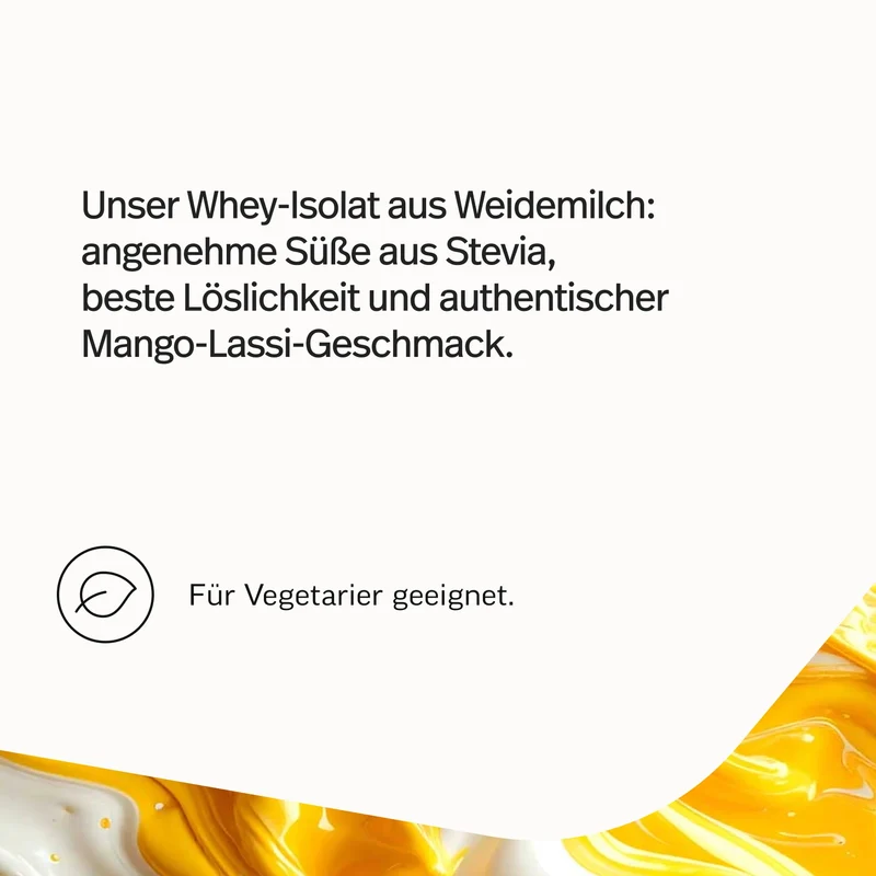 Whey-Isolat Pulver aus Weidemilch