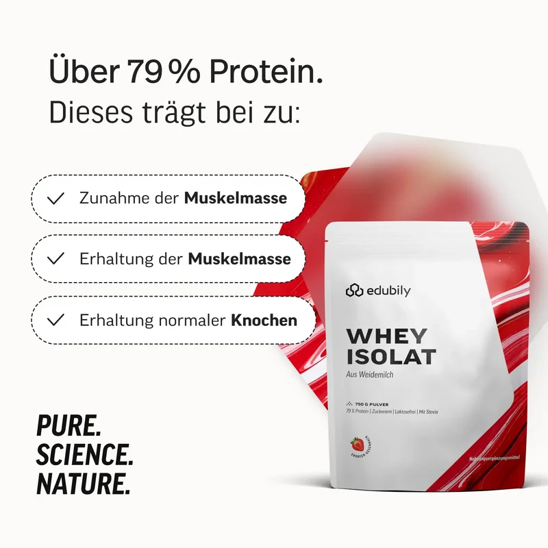 Whey-Isolat Pulver aus Weidemilch