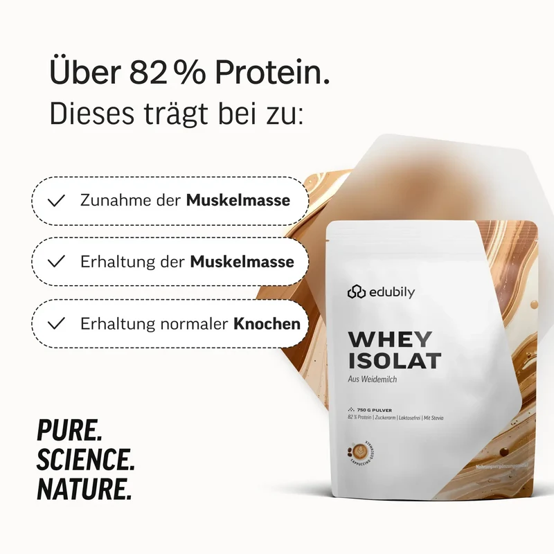 Whey-Isolat Pulver aus Weidemilch