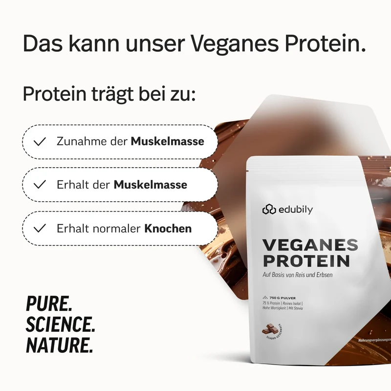 Veganes Proteinpulver