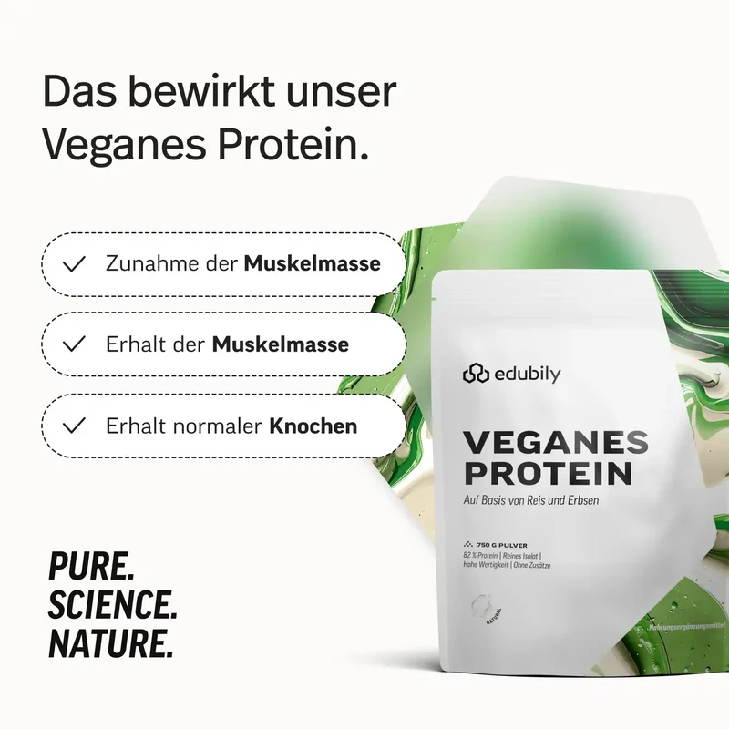 Veganes Proteinpulver