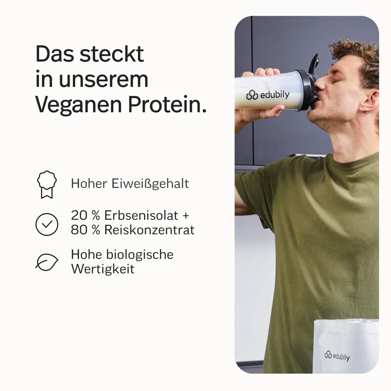 Veganes Proteinpulver
