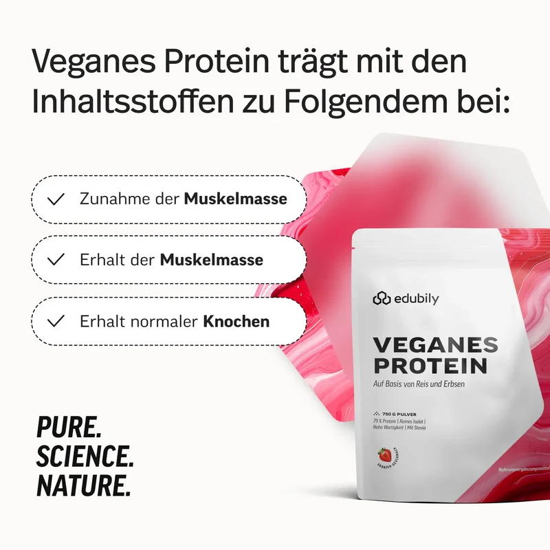 Veganes Proteinpulver