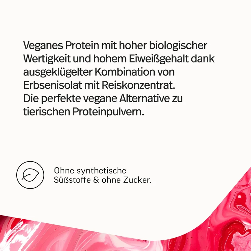 Veganes Proteinpulver