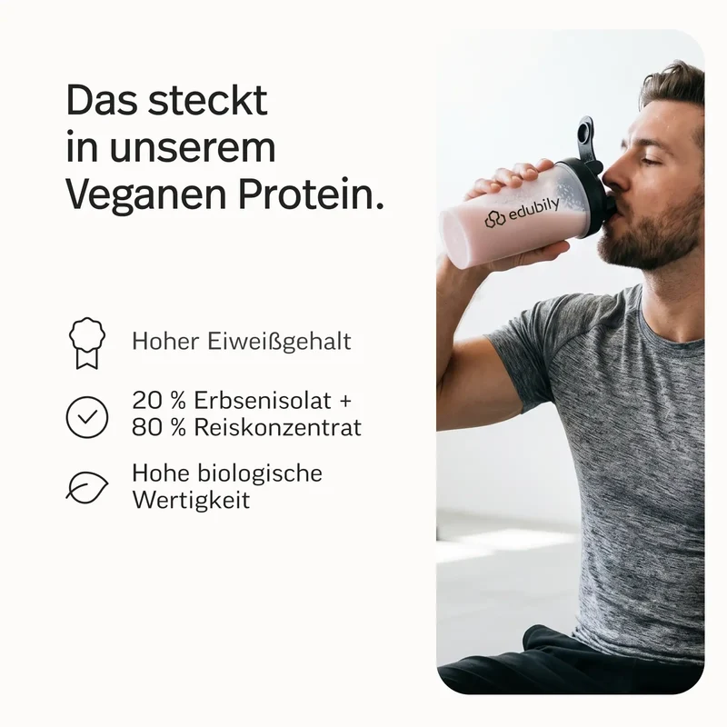 Veganes Proteinpulver