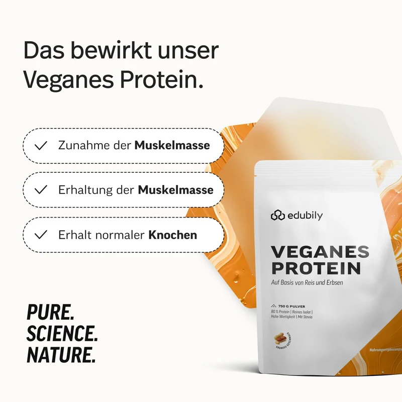 Veganes Proteinpulver