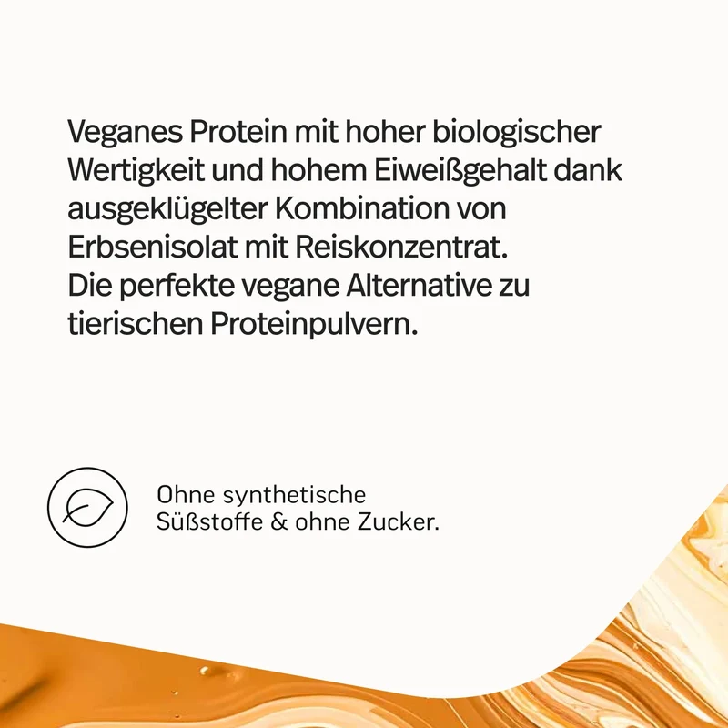 Veganes Proteinpulver