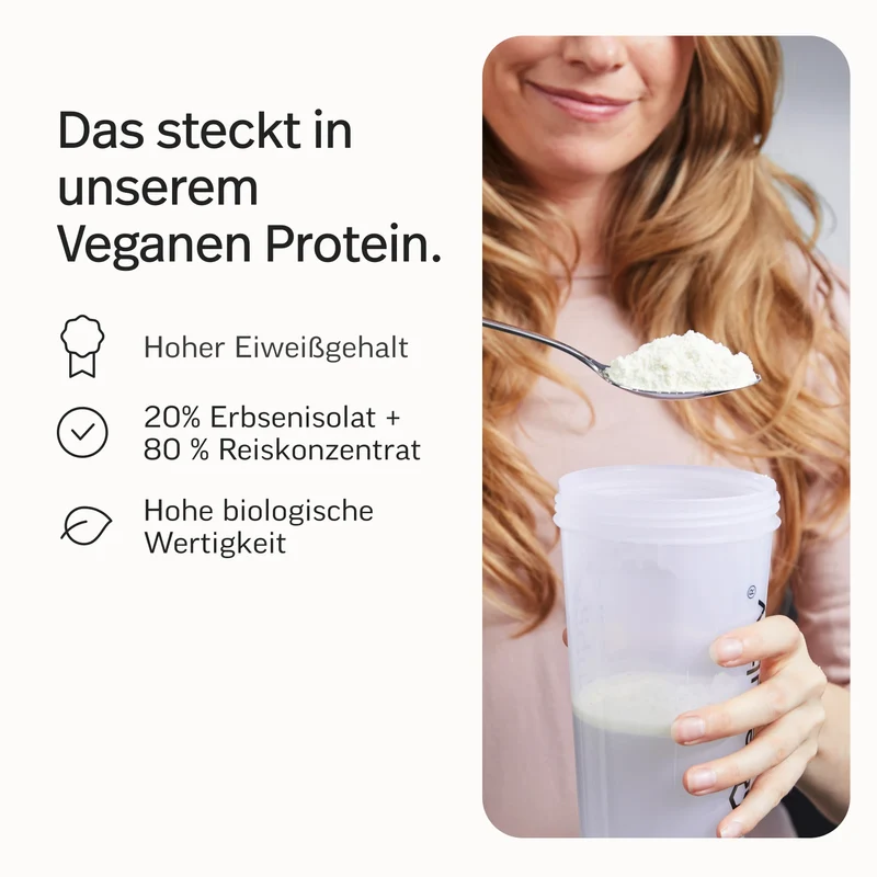 Veganes Proteinpulver