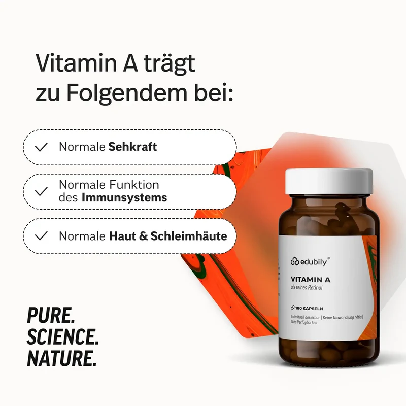 Vitamin A als reines Retinol