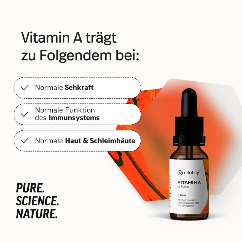 Vitamin A als reines Retinol