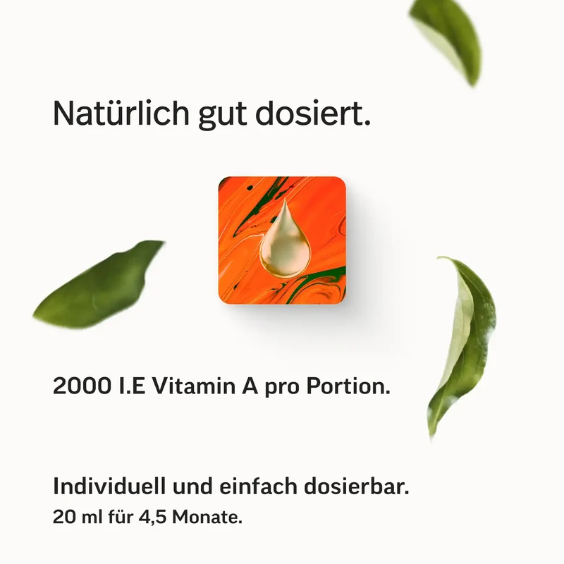 Vitamin A als reines Retinol