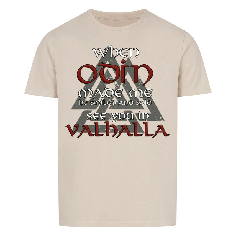 When Odin made me - Basic Shirt Unisex