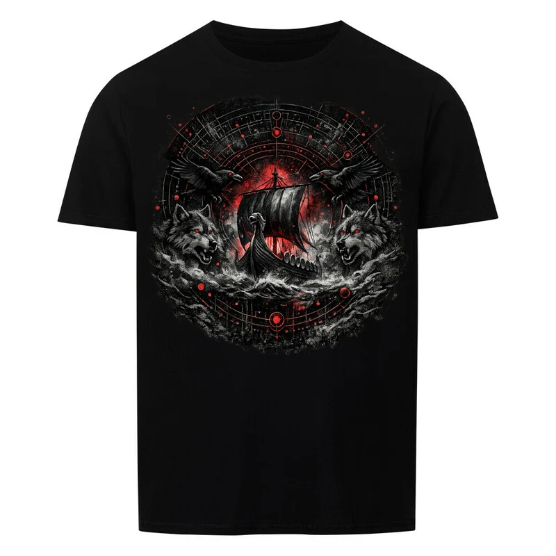Wolfsrudel & Wellenbrecher - Herren Shirt Unisex