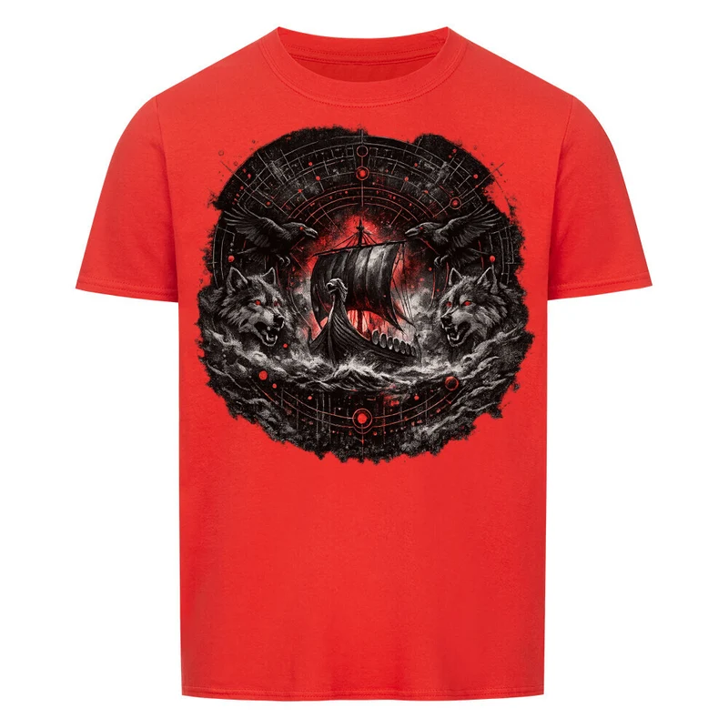 Wolfsrudel & Wellenbrecher - Herren Shirt Unisex