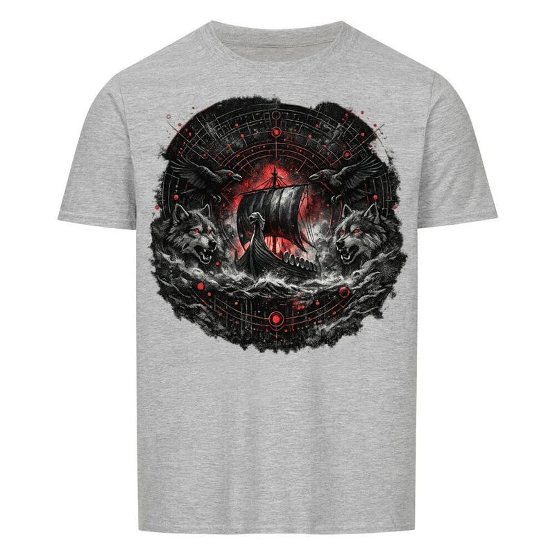 Wolfsrudel & Wellenbrecher - Herren Shirt Unisex