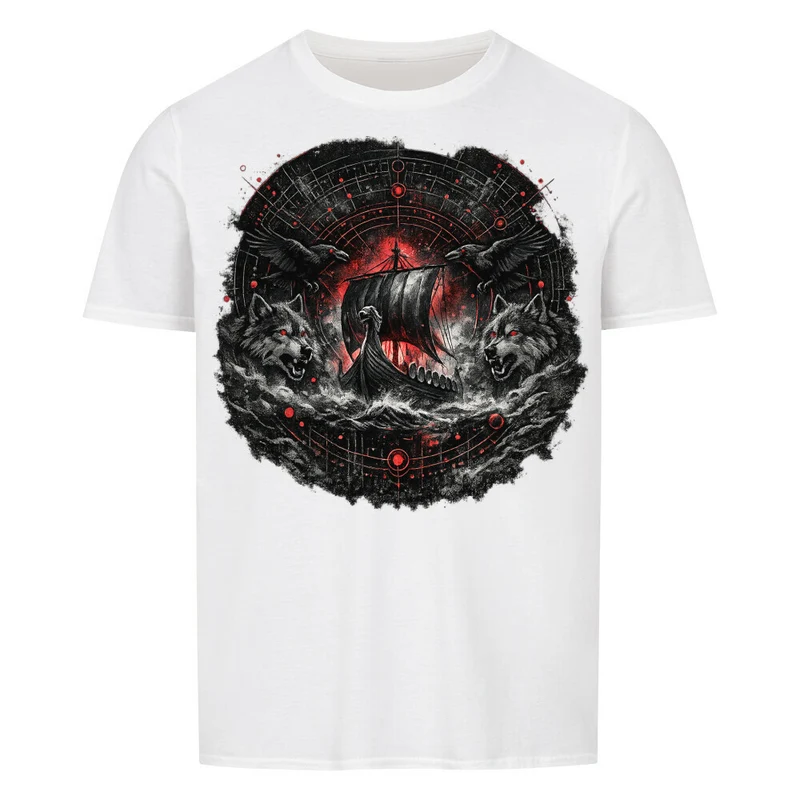 Wolfsrudel & Wellenbrecher - Herren Shirt Unisex