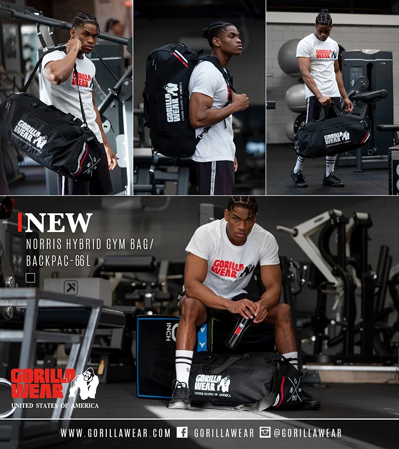 Gorilla Wear - Norris Hybrid Sporttasche / Bag Pack