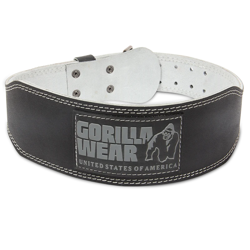 Gorilla Wear - 4 Zoll gepolsterter Ledergürtel
