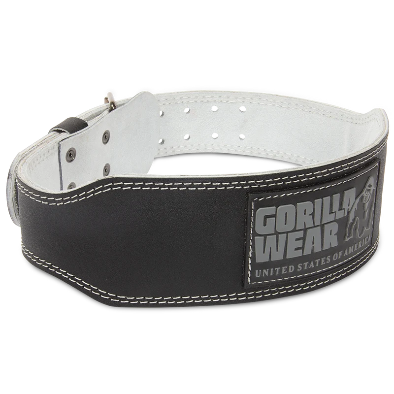 Gorilla Wear - 4 Zoll gepolsterter Ledergürtel
