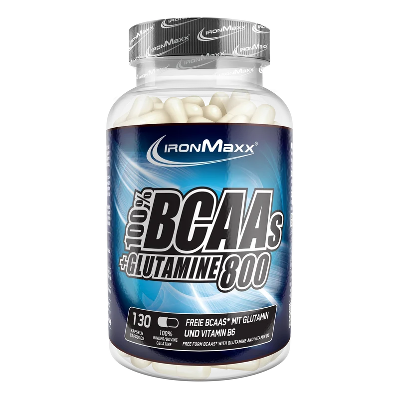 BCAAs + Glutamin 800 - 130 Kapseln