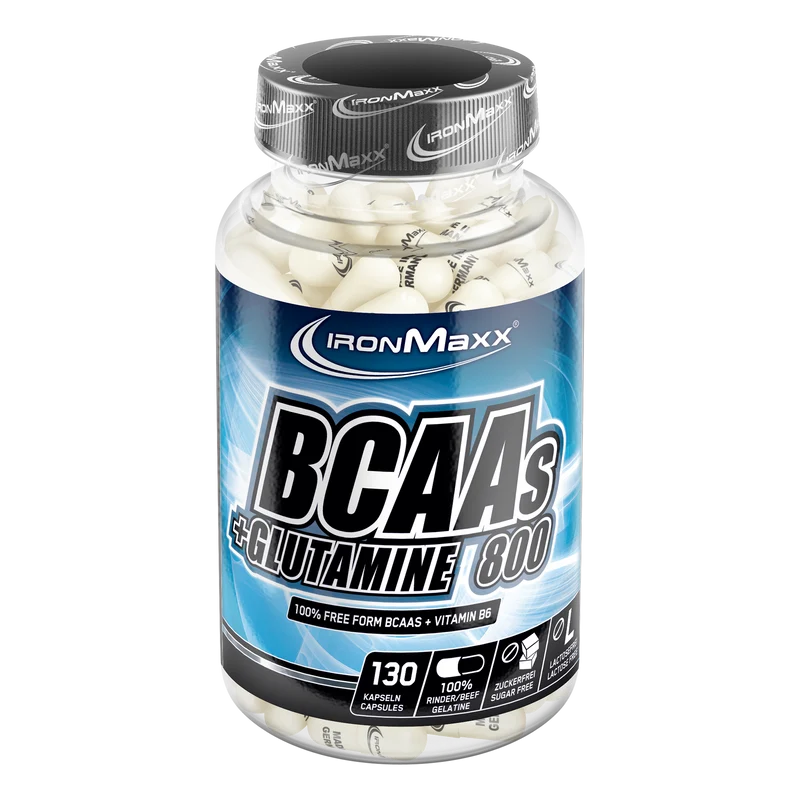 BCAAs + Glutamin 800 - 130 Kapseln