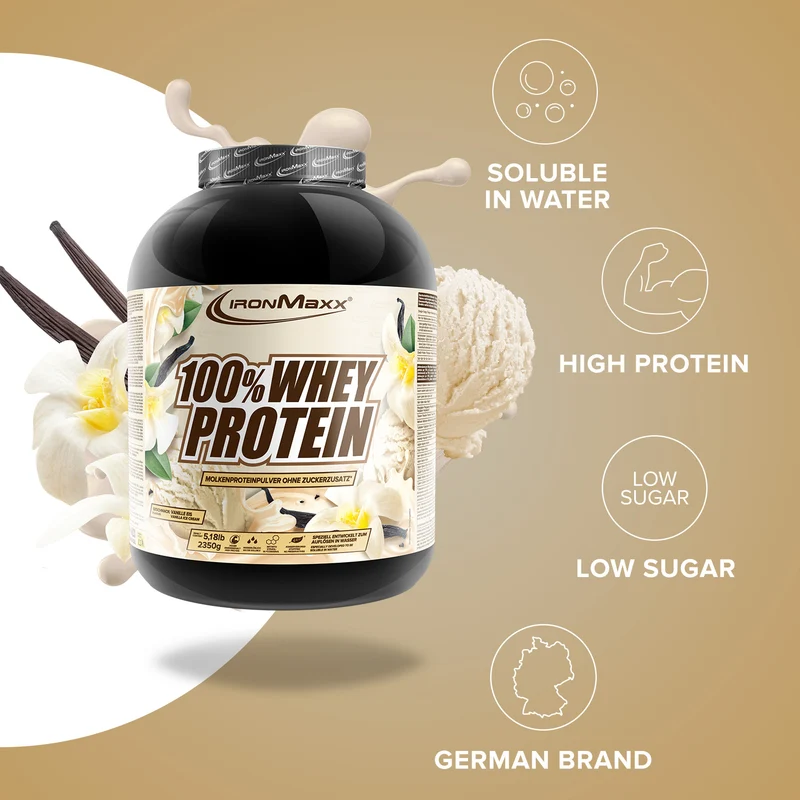100% Whey Protein (2350g) - Vanilla Ice Cream