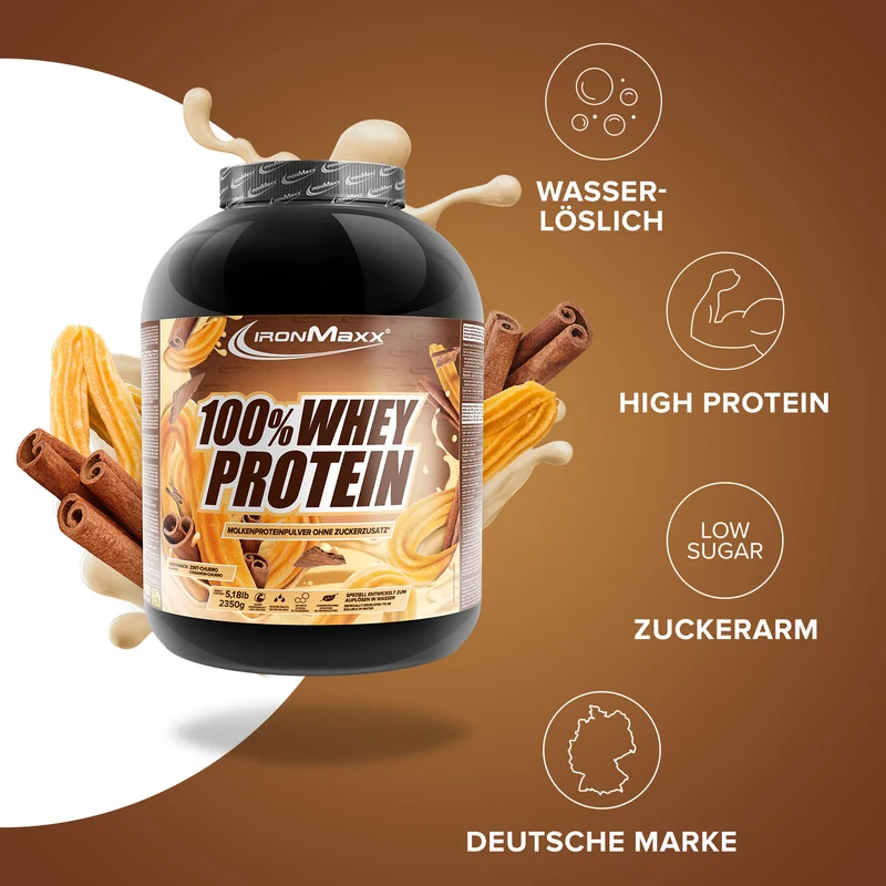 100% Whey Protein (2350g) - Cinnamon Churro