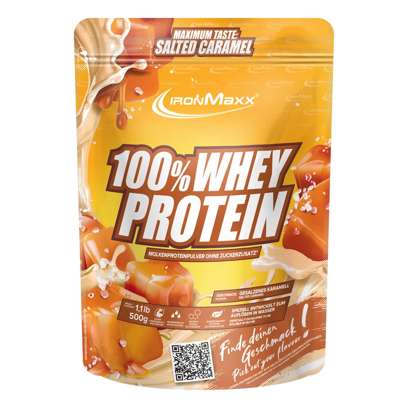 100% Whey Protein (500g) - Salted Caramel