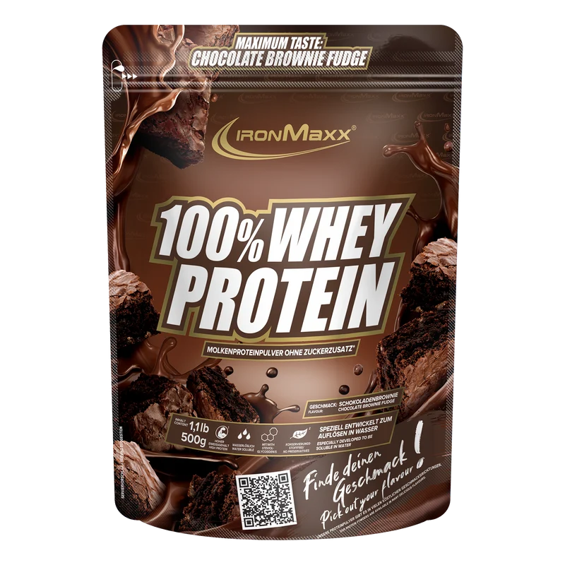 100% Whey Protein (500g) - Chocolate Brownie Fudge
