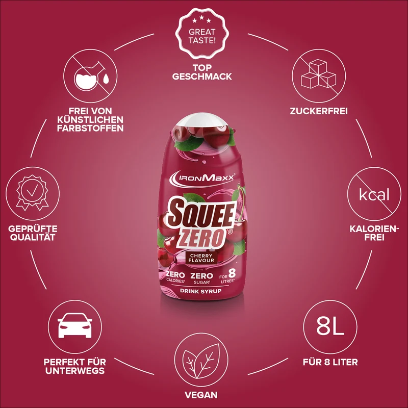 SqueeZero (65ml) - Cherry