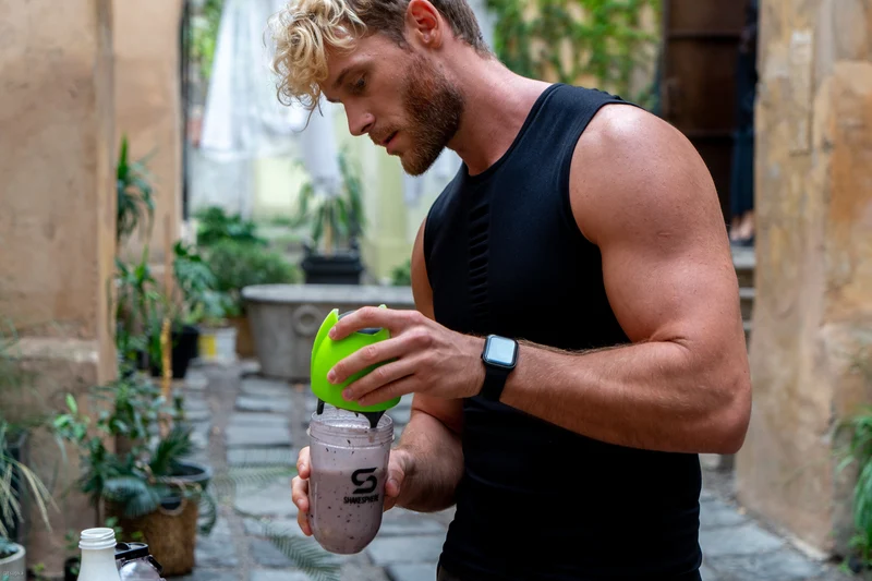 Portable Blender E-Lid Fluorescent Yellow