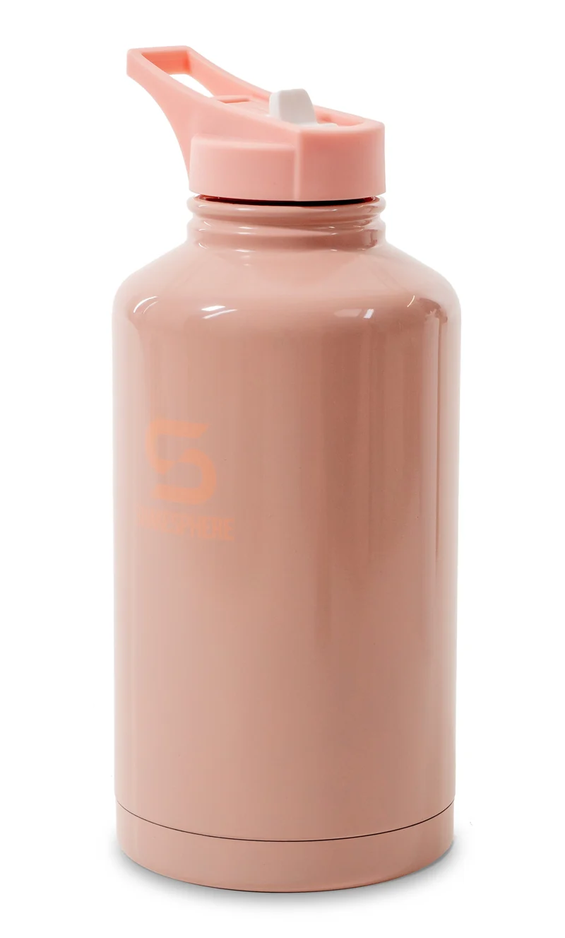 Hydration Jug 1.8L Steel Double Walled Pink