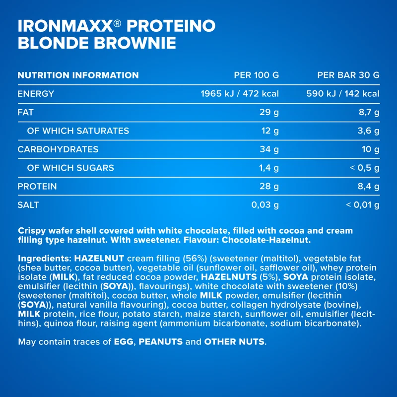 Proteino (12x30g) - Dark Choc Coconut
