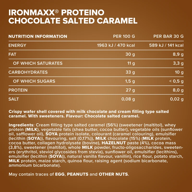 Proteino (12x30g) - Chocolate Salted Caramel