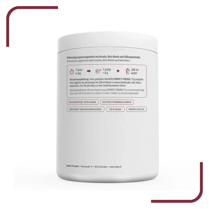 Perfect Strong - Creatine & Beta Alanine
