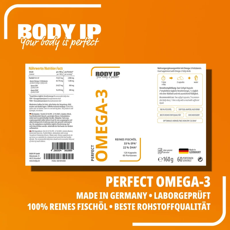 Perfect Omega-3, 120 Kapseln