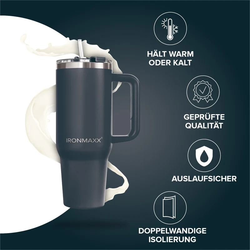 IronMaxx Cup V3.0 (1200ml) - Anthrazit