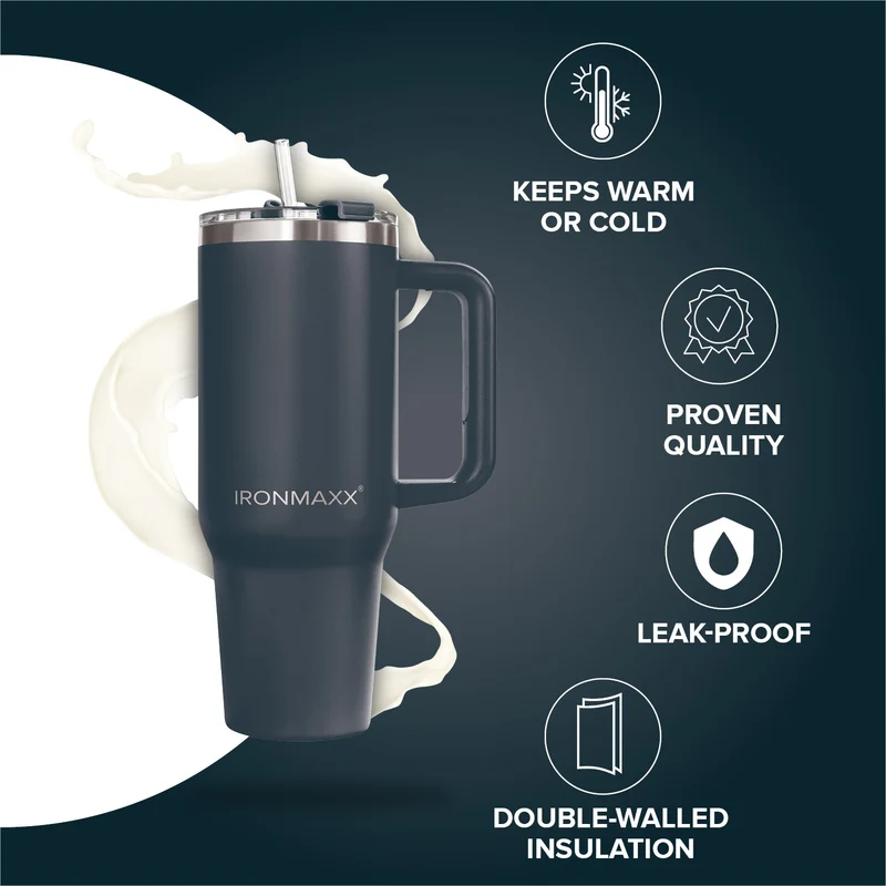 IronMaxx Cup V3.0 (1200ml) - Anthrazit