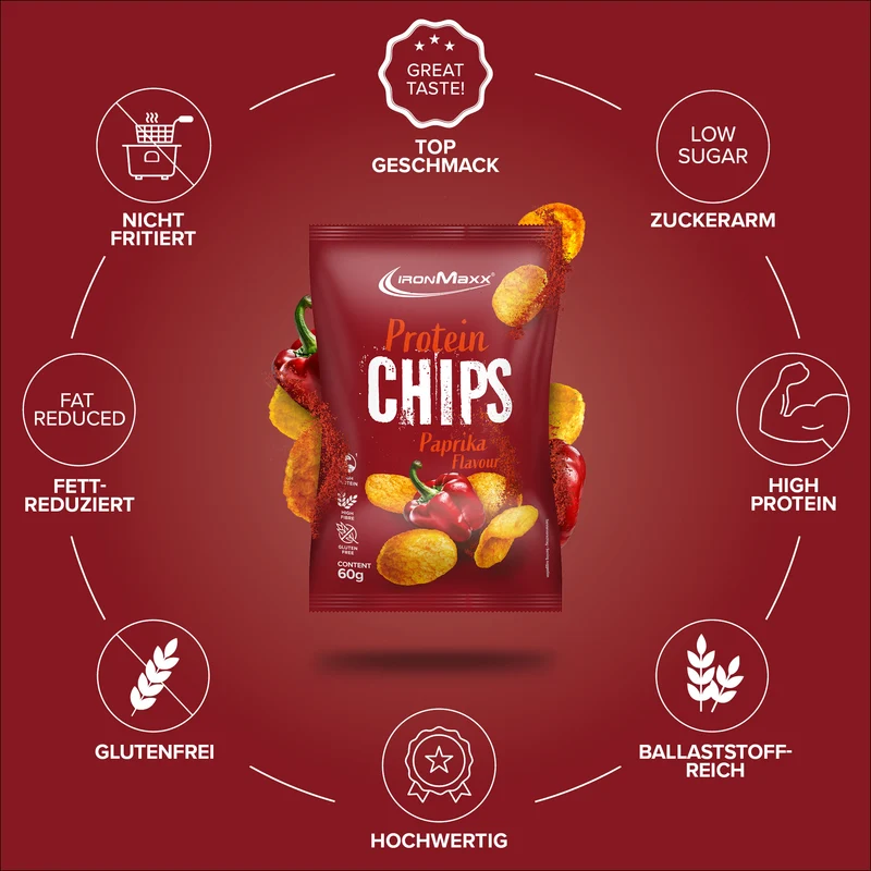 Protein Chips 3.0 (60g) - Paprika